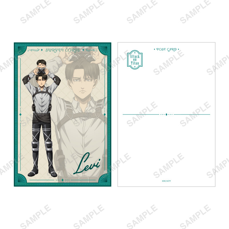 TVアニメ『進撃の巨人』だっこシリーズ ポストカード リヴァイ