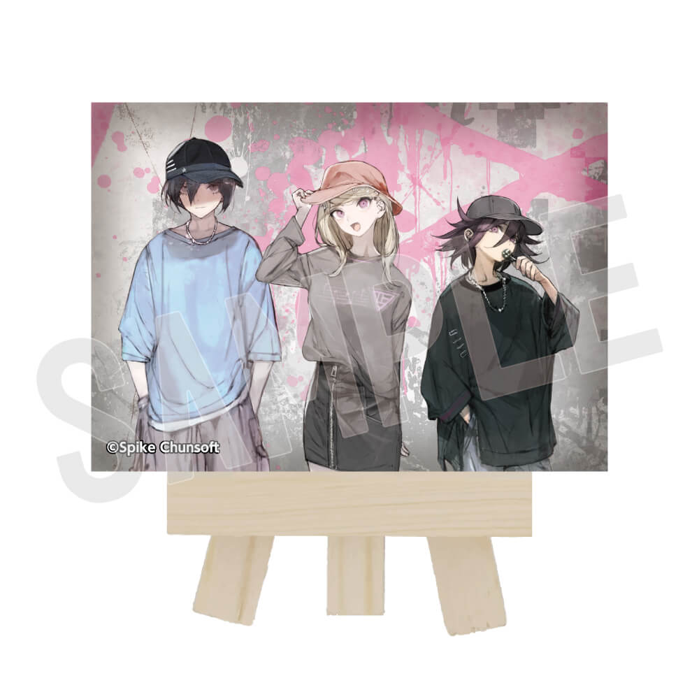 ダンガンロンパシリーズ】 ミニキャンバスボード（赤松、最原、王馬