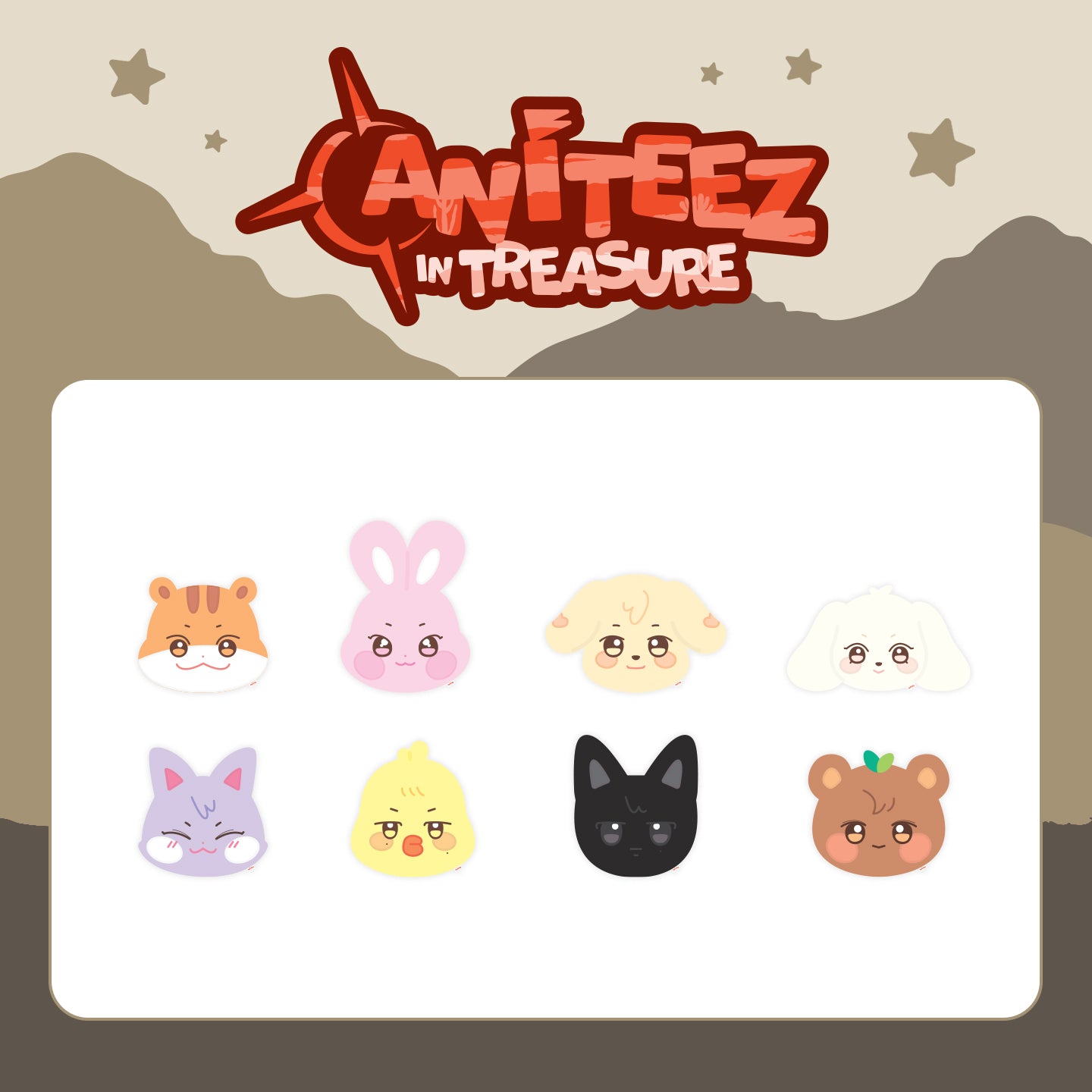 ANITEEZ IN TREASURE FACE CUSHION – ANITEEZ in TREASURE POP-UP STORE