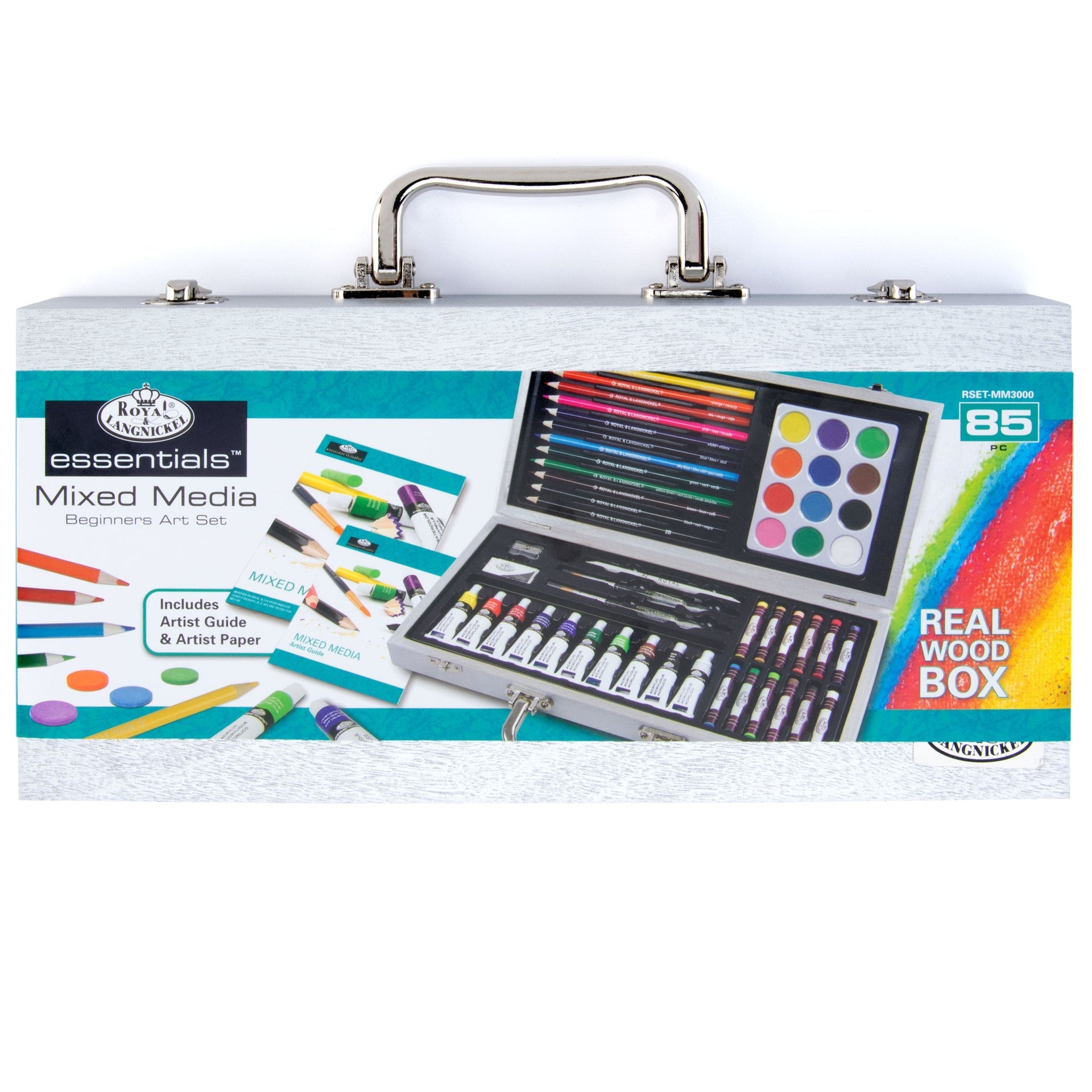 RSET-MM3000 | Essentials™ 85pc Mixed Media Beginners Travel Art