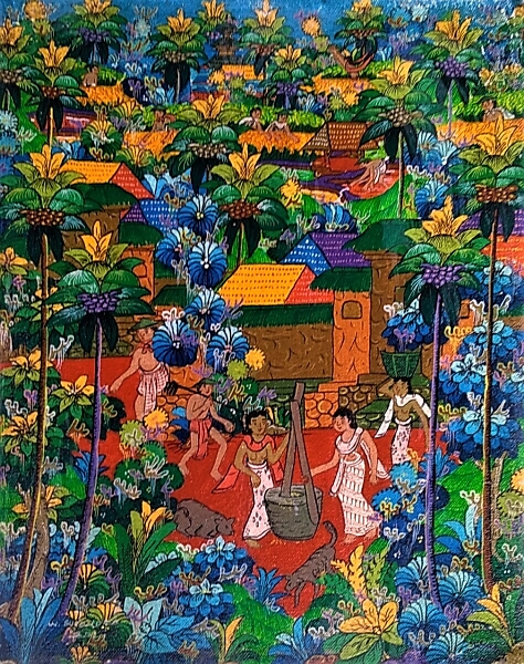 バリ絵画の商品ページ