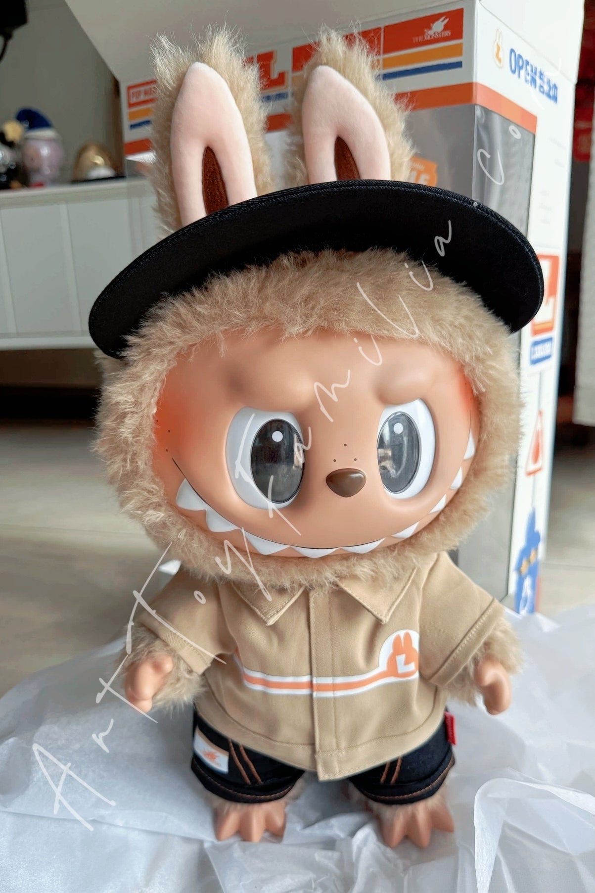 The Monsters Labubu The Naughty Cashier Vinyl Plush Doll | POP