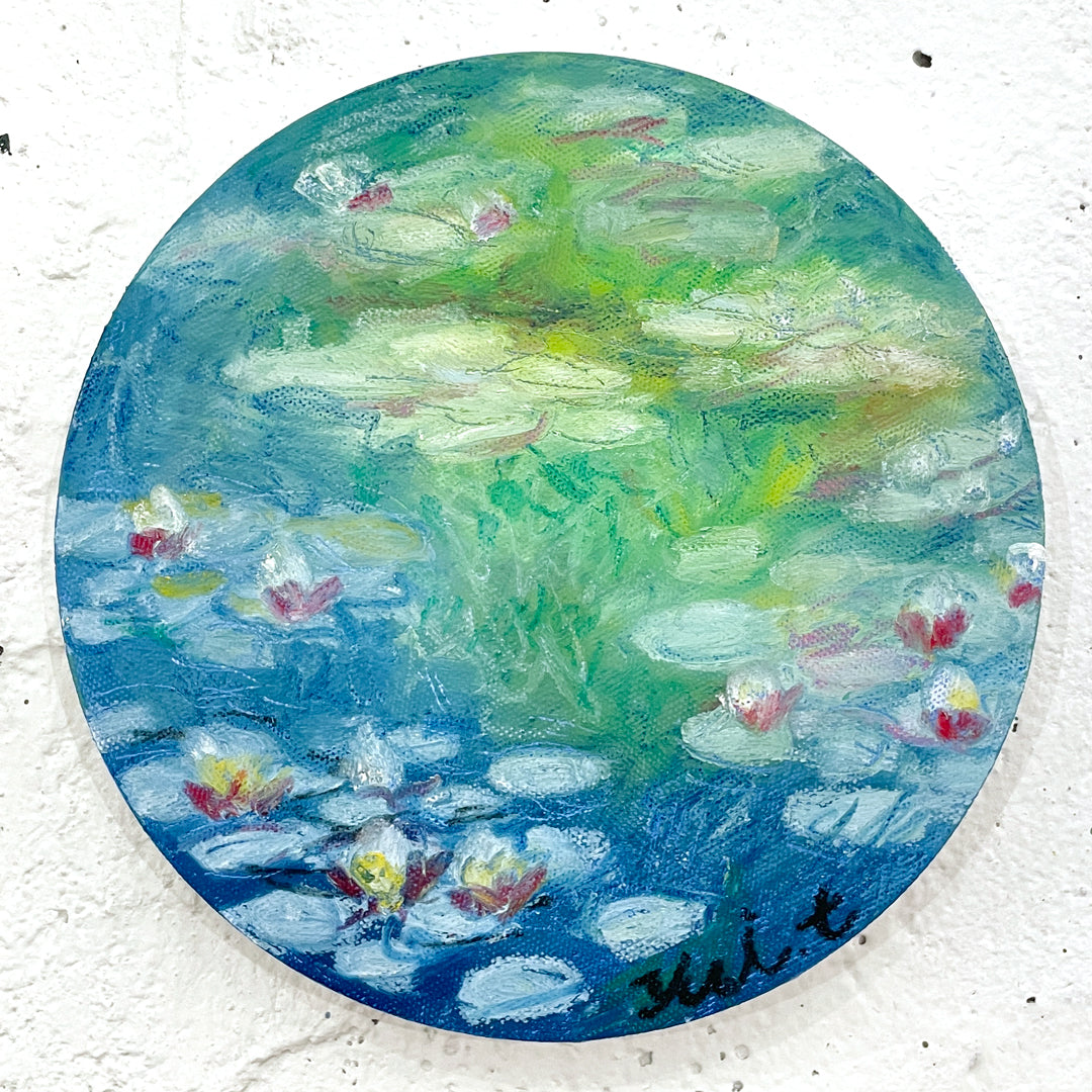 artwine.tokyo | クロード・モネ | 睡蓮 1908 with アートクレヨン