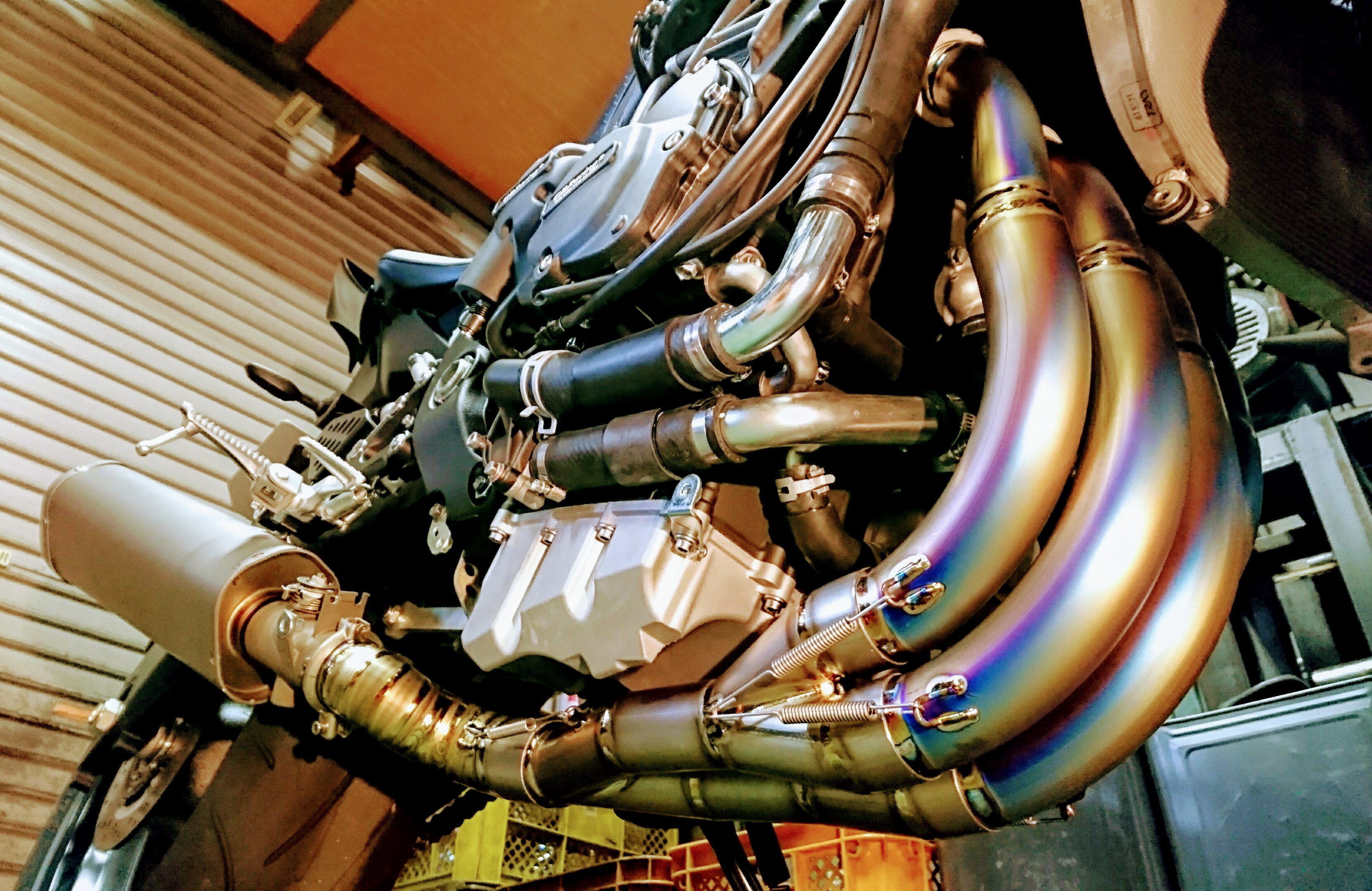 17-YZF-R6 フルチタン ストレートヘッダーパイプ | バイクマフラーの