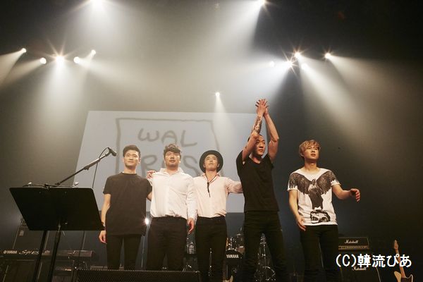 キム・ジェウク率いるWalrus（ウォーラス）、日本初ワンマンライブ開催