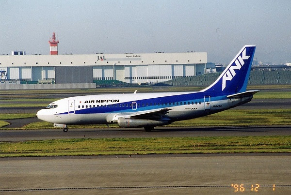 JAレジの737 1 ANAからANKに移管されたBoeing 737-200: B767-281のブログ