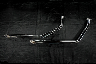 商品詳細 【ショベルFX71-84 FXWG80-82対応ドラッグパイプマフラー 2