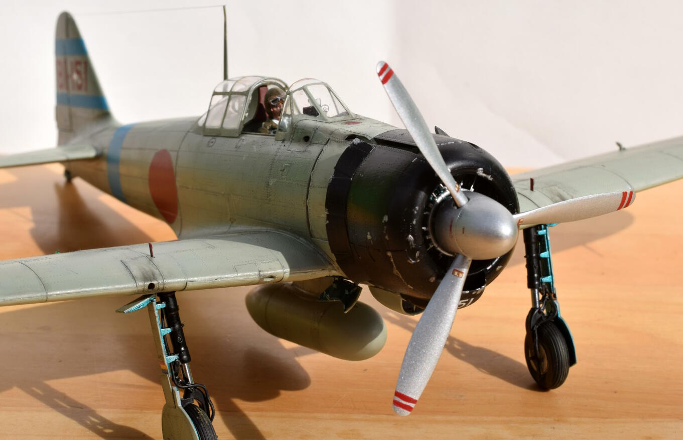 蒼志さま専用 零式艦上戦闘機 21型 & パイロットフィギュアセット 蒼志