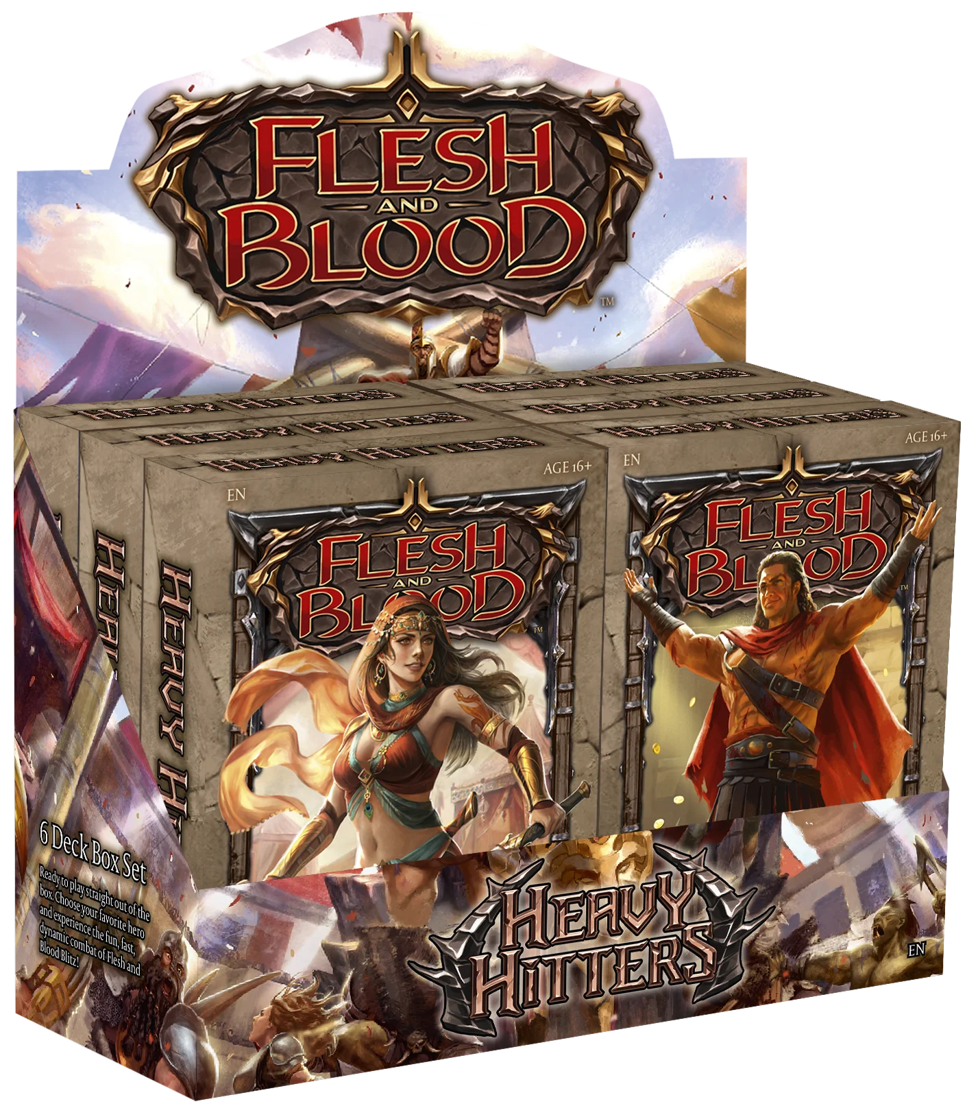 Flesh and Blood: Heavy Hitters Blitz Preconstructed Deck – By The
