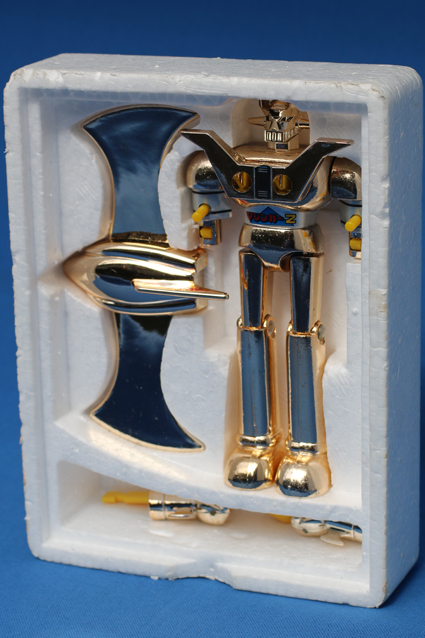 超合金・マジンガーZ・昭和ポピー最終版・ゴールドタイプ – 昭和玩具