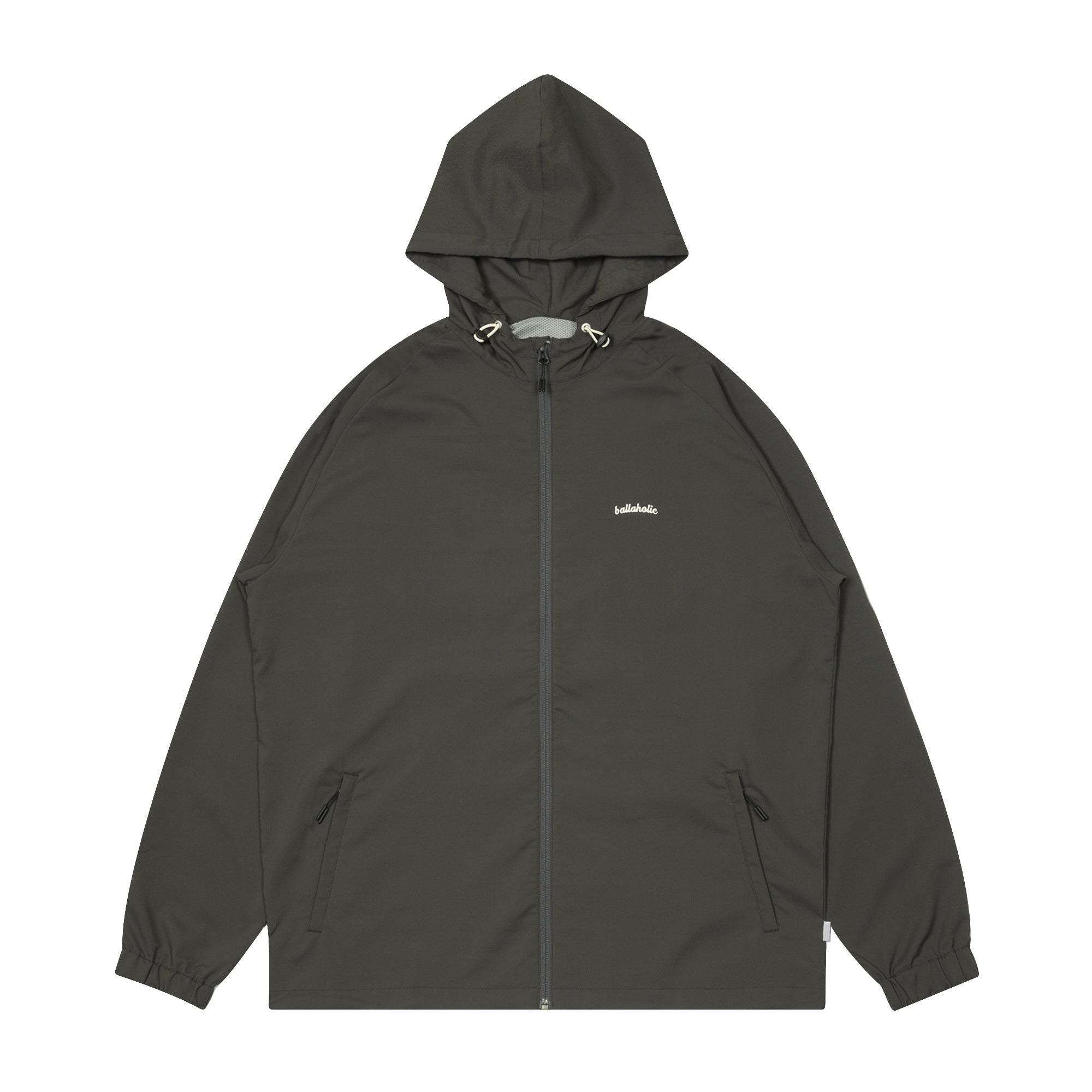 Logo Anywhere Full Zip Jacket (dark gray) – ballaholicオンライン