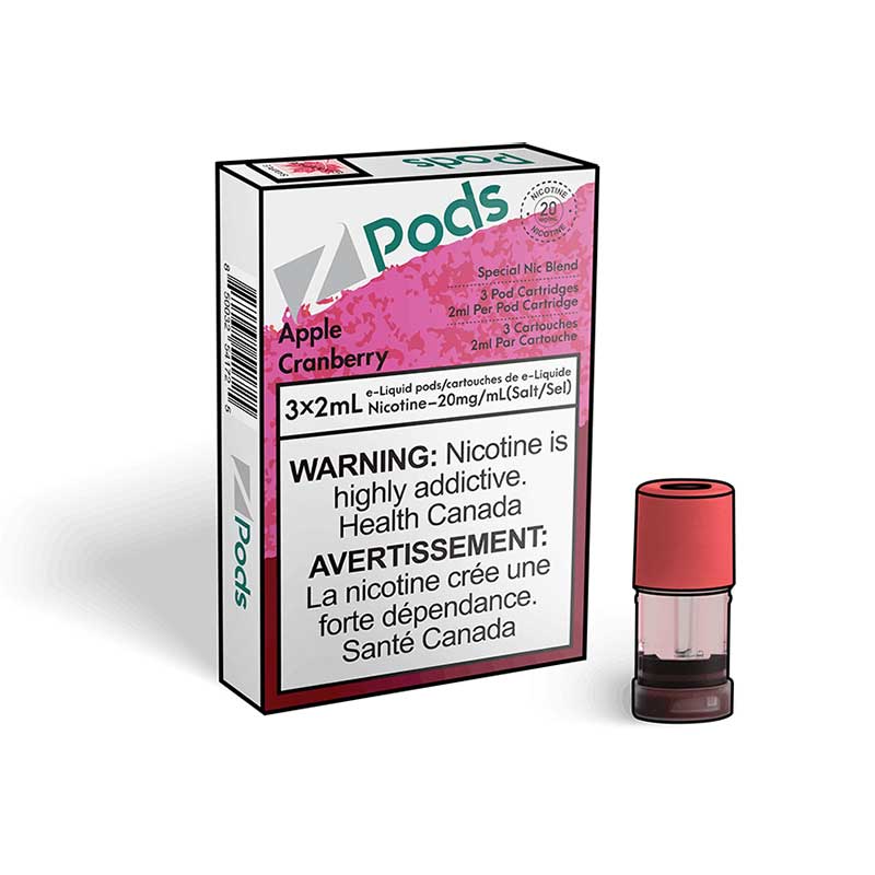 Z Pods - S Compatible - Apple Cranberry | Bay Vape Canada