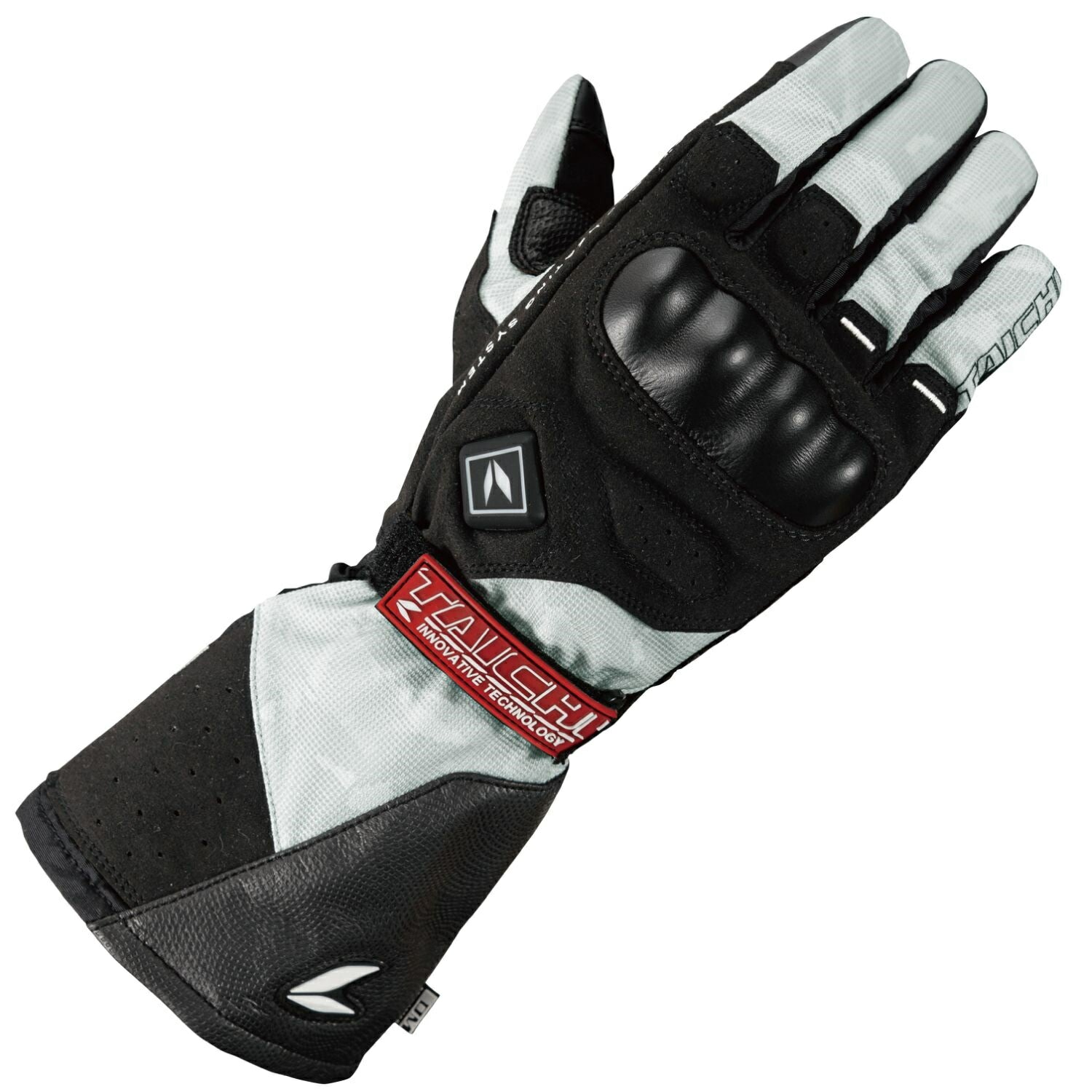 RSタイチ e-HEAT アーバン グローブ クラッシュグレー Sサイズ RST651