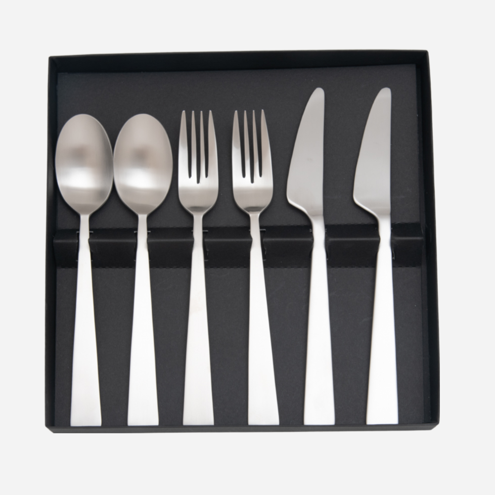 DAN】カトラリーセット 6P シルバー – ブランシェストア