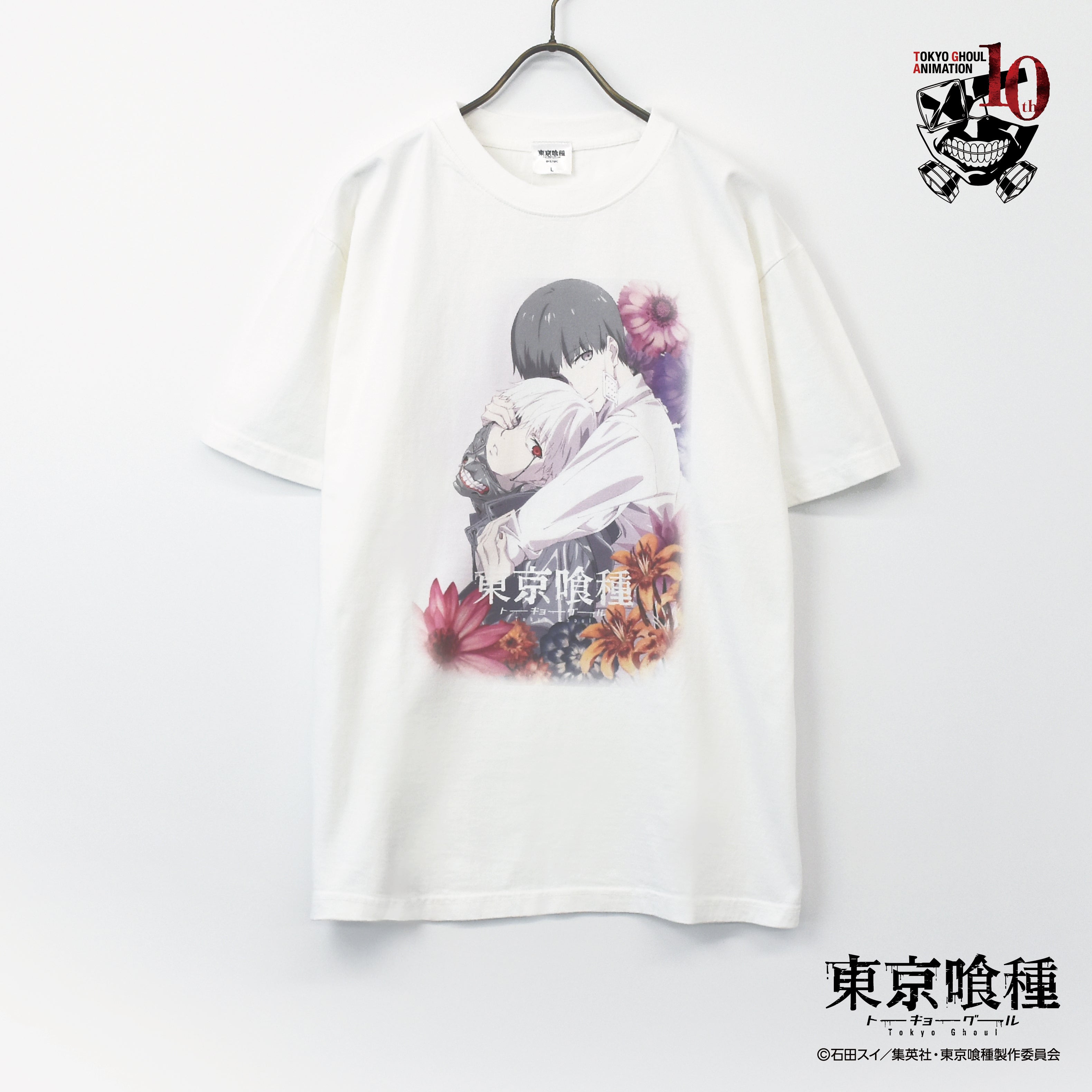 TVアニメ『東京喰種トーキョーグール』金木 研 ヴィンテージ調半袖T