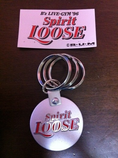 B'z LIVE-GYM '96 spirit LOOSE 関連グッズ① - MERCHANDISE COLLECTION