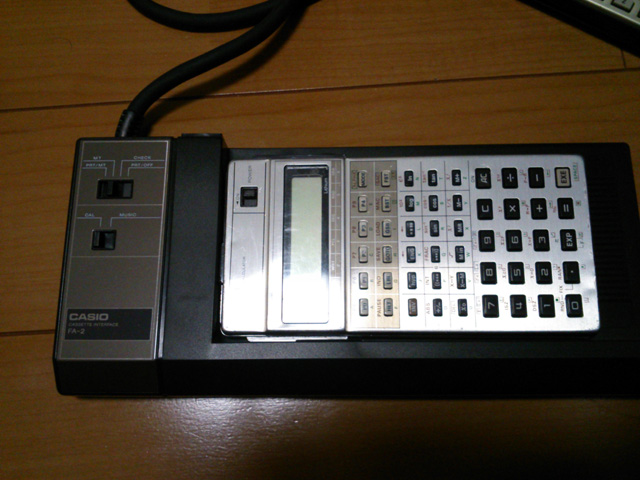 CASIO FX-702P & FA-2 | Kyoro's Room Blog