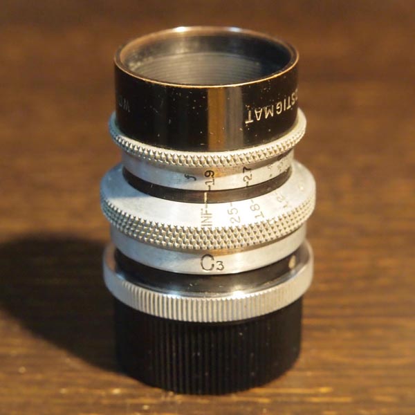 Cine Lens Gallery: Wollensak Cine Velostigmat 1inch f1.9 （ C