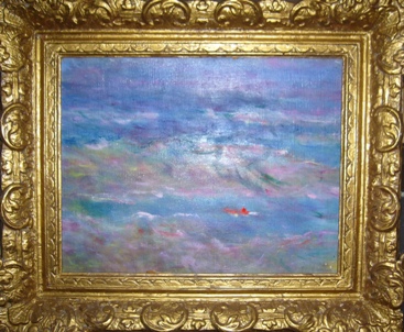 画家の友人が描いた油絵 | 鮫島辰志 「小さな美術館」