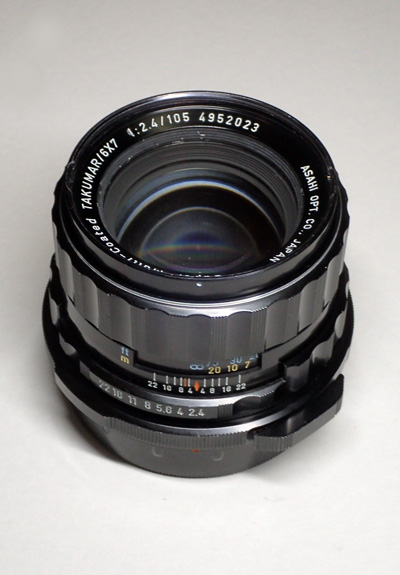 PENTAX SMC TAKUMAR 6×7 105mm f2.4 | naoggio写真日記