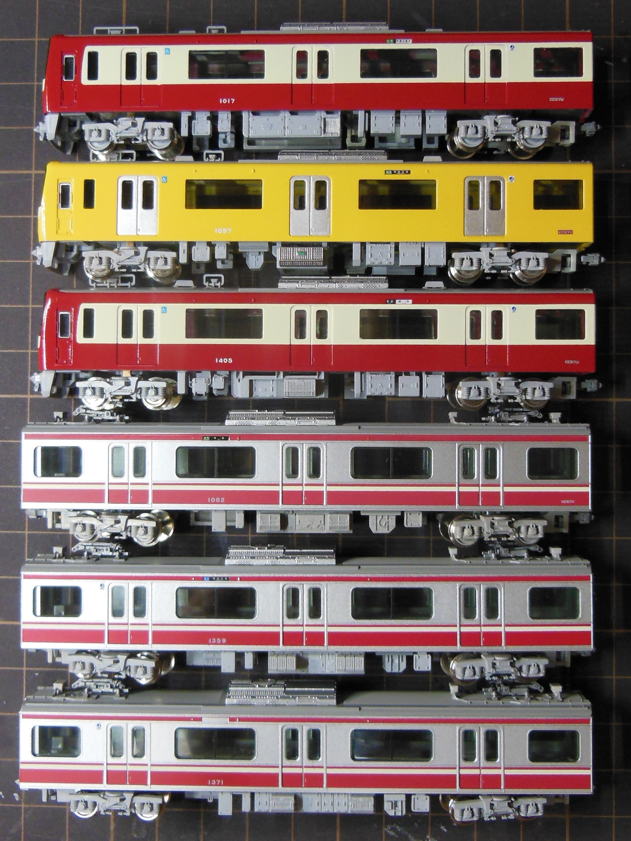 京急新1000形の東芝VVVF・1367編成を速攻モデる｜Kojicstageが何か作っ