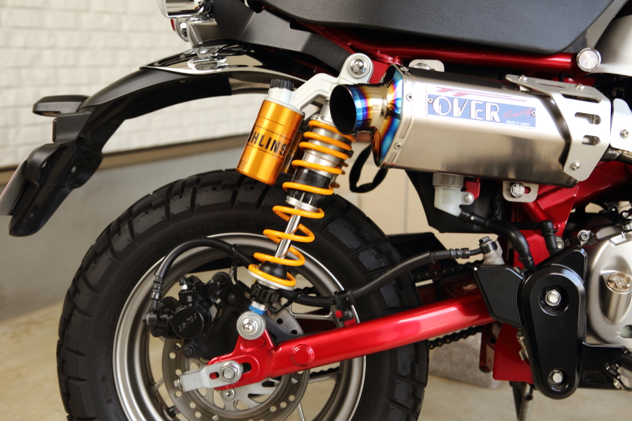 モンキー125のリアショックをオーリンズ（HO819）に！｜NORICCHIの