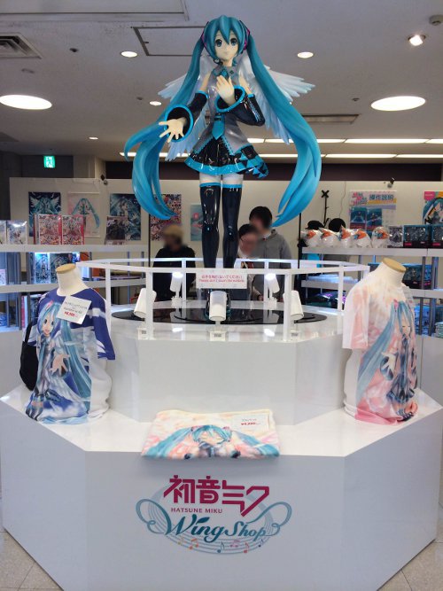 お知らせ】羽田空港『初音ミクウイングショップ』が本日オープン