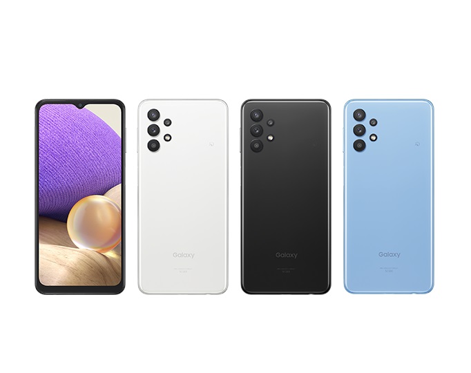 au 5GスマホGalaxy A32 5G SCG08を発表、Dimensity 720で約3万円