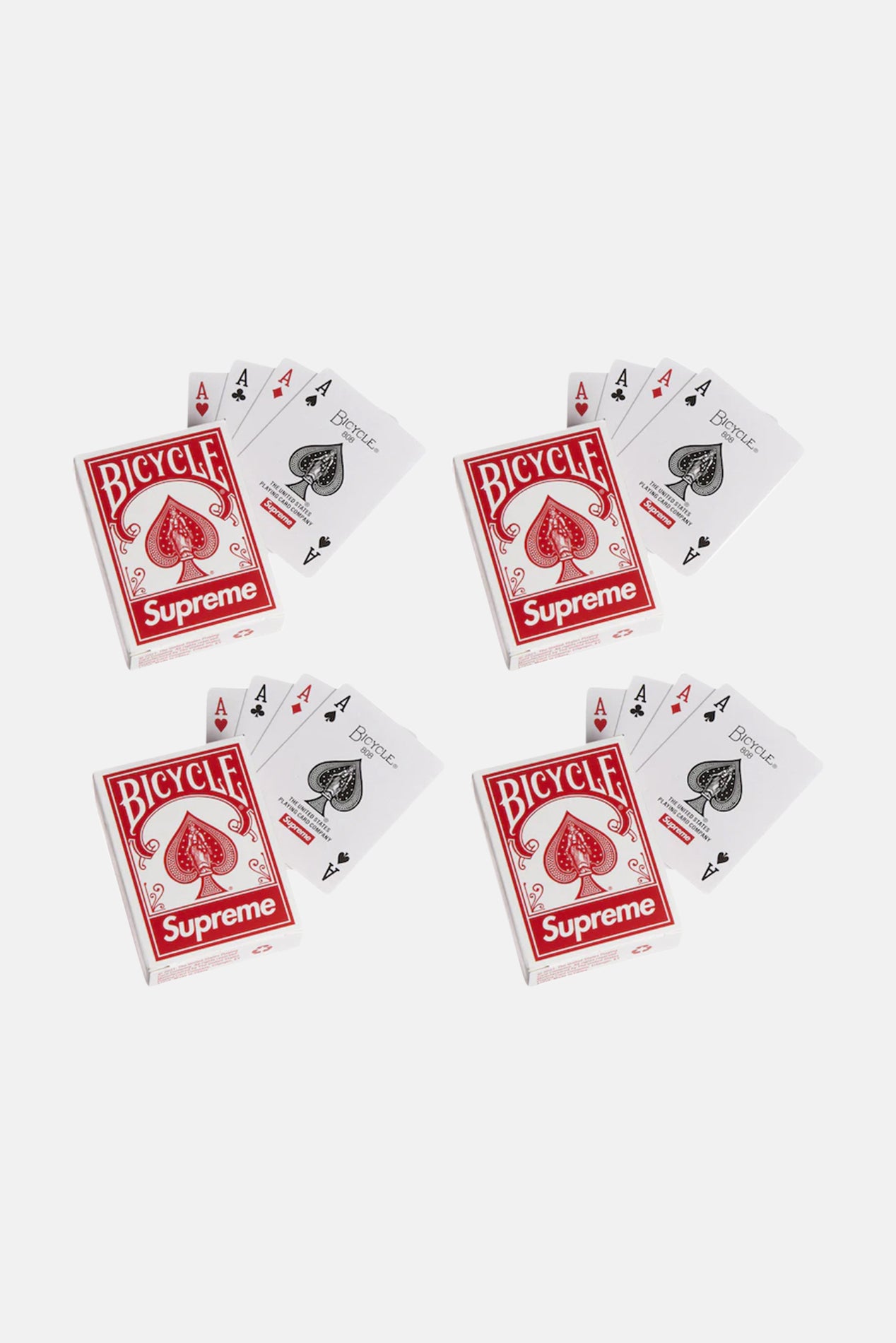 Supreme x Bicycle Mini Playing Cards – blueandcream