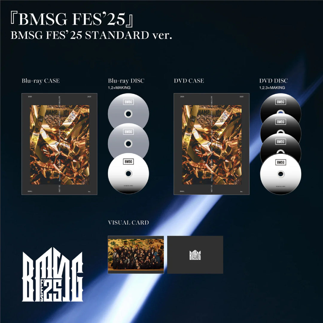 BMSG FES'25(3Blu-ray) – BMSG MUSIC SHOP