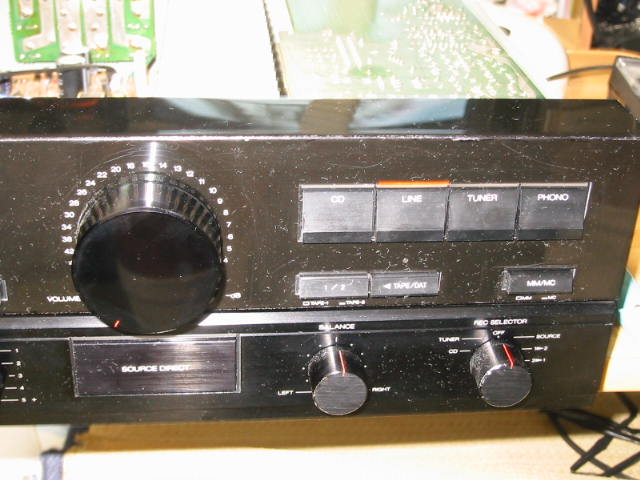 サンスイ AU－α507i型の修理