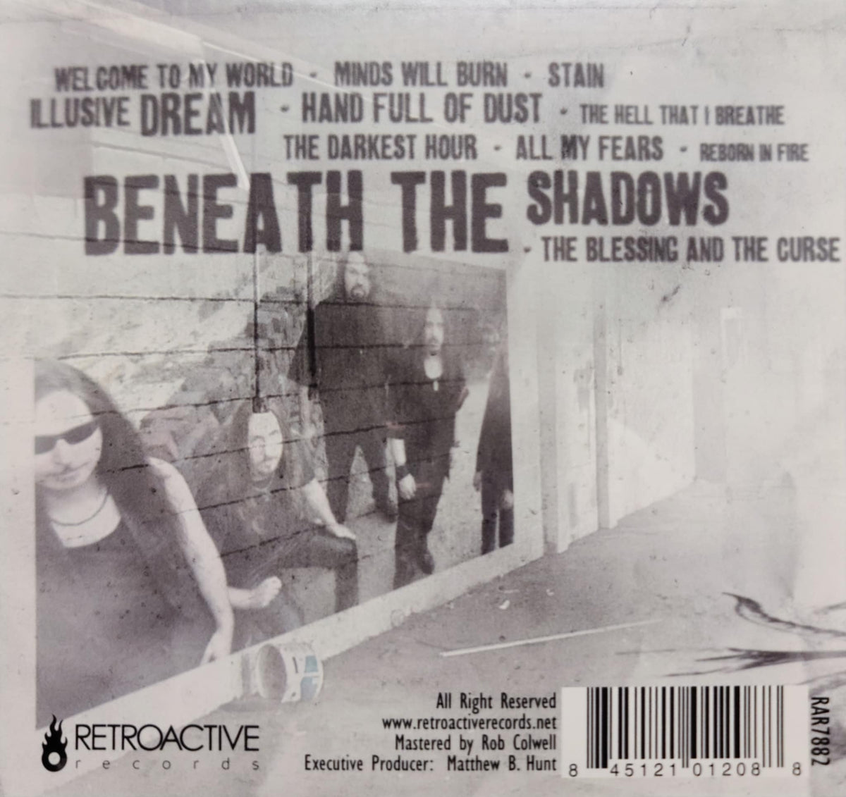 JACOB'S DREAM - BENEATH THE SHADOWS (CD, 2009, Retroactive