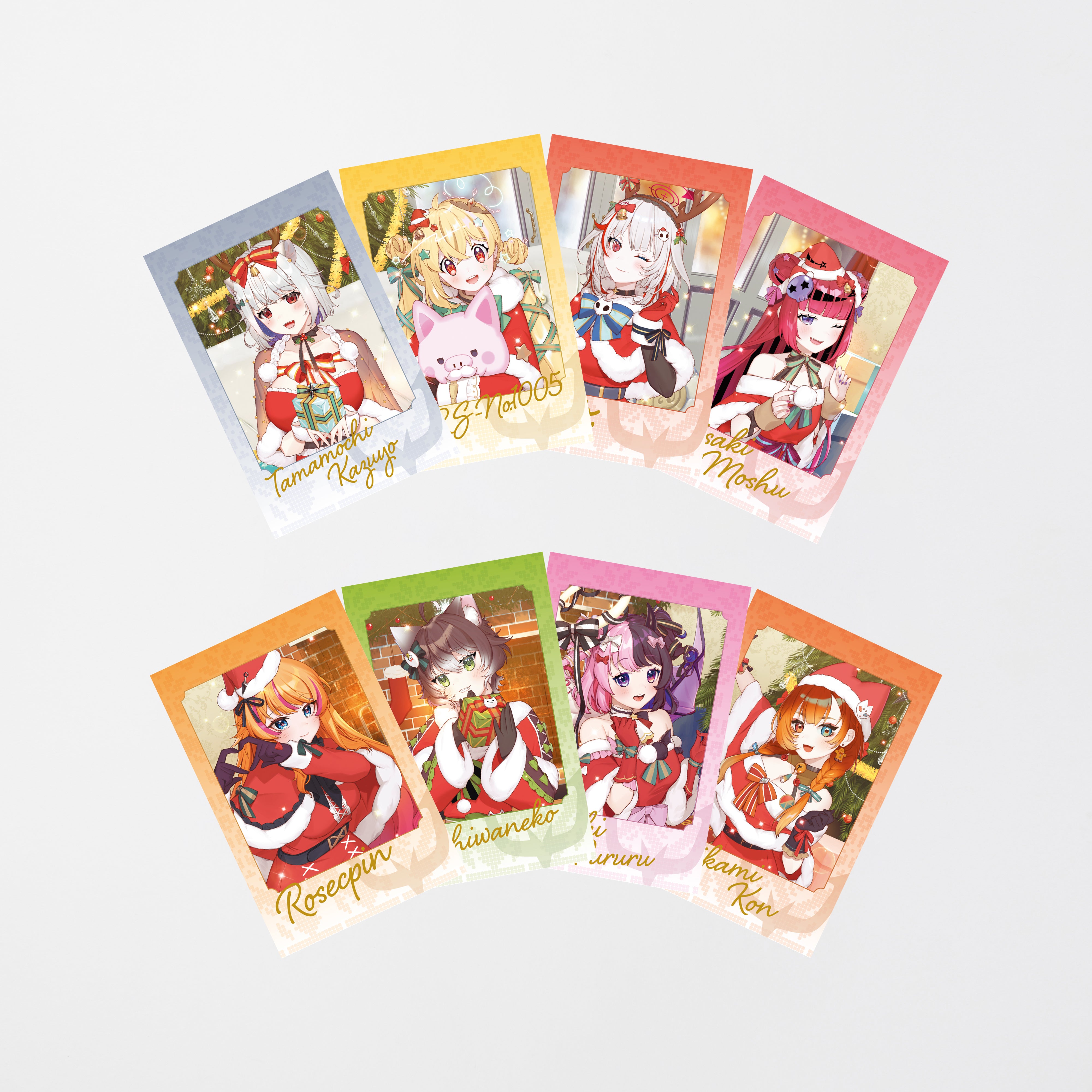 受注生産】Christmas Goods 2024 ランダムチェキ風カード REJECT GIRLS