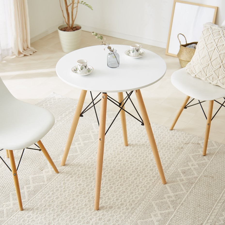 イームズ カフェテーブル 円型 一人暮らし 幅60cm 丸 ダイニング