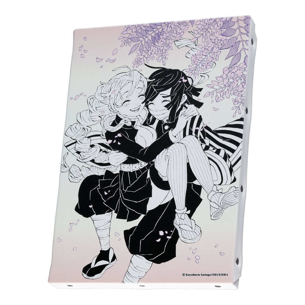 鬼滅の刃原画展デザインアートボード 甘露寺蜜璃伊黒小芭内おばみつ