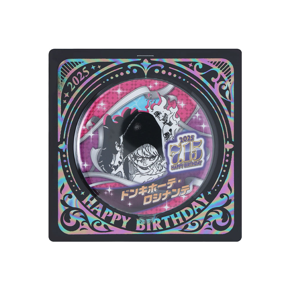 ONE PIECE』バースデイ缶バッジ ドンキホーテ・ロシナンテ（コラソン