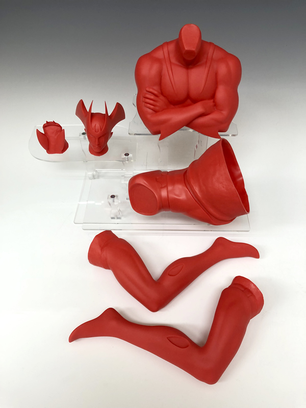 デビルマン ソフトビニールキット 未塗装版（限定版