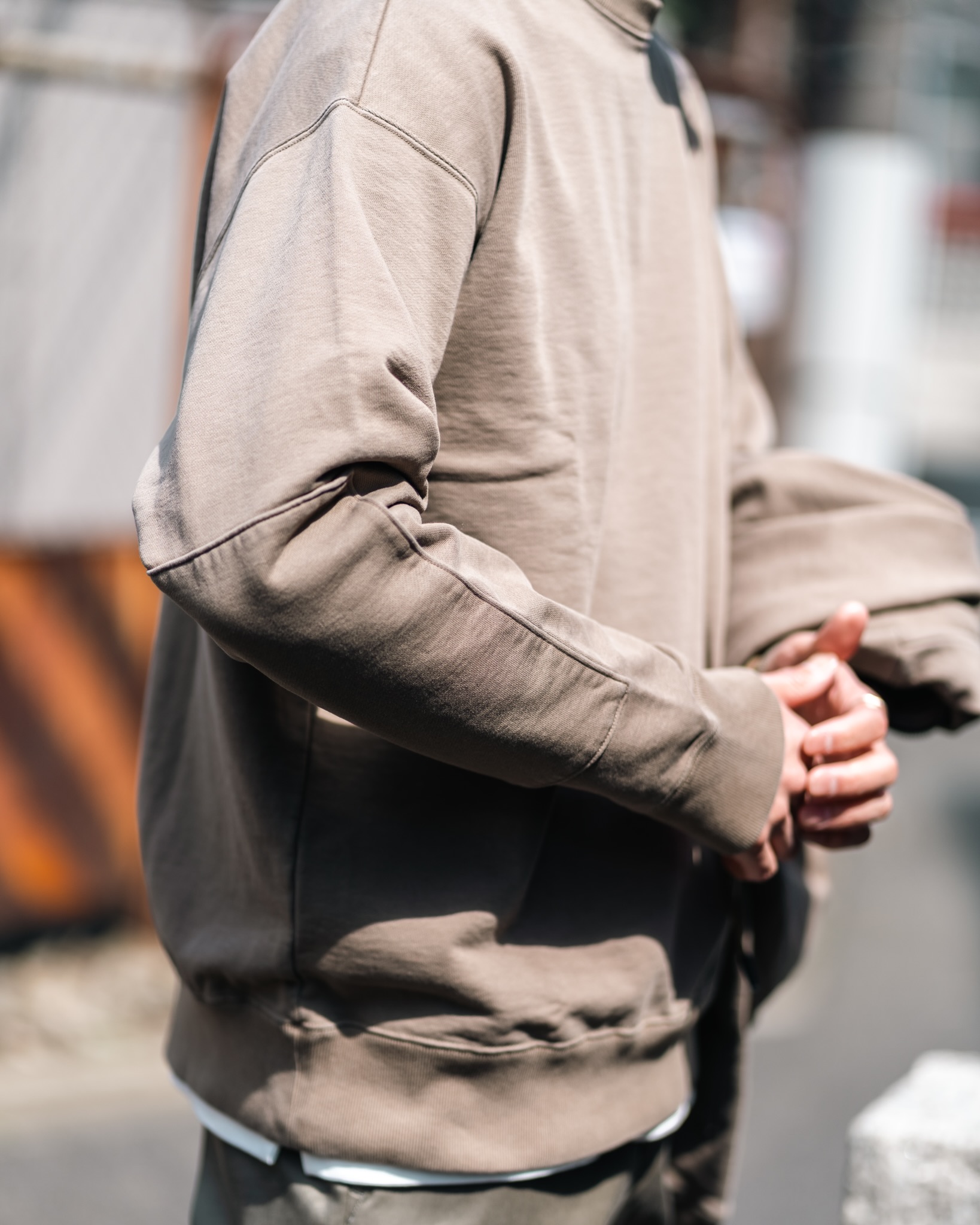 23/SS商品 》ELBOW PAD ZIP HOODIE/ELBOW PAD SWEAT | junhashimoto