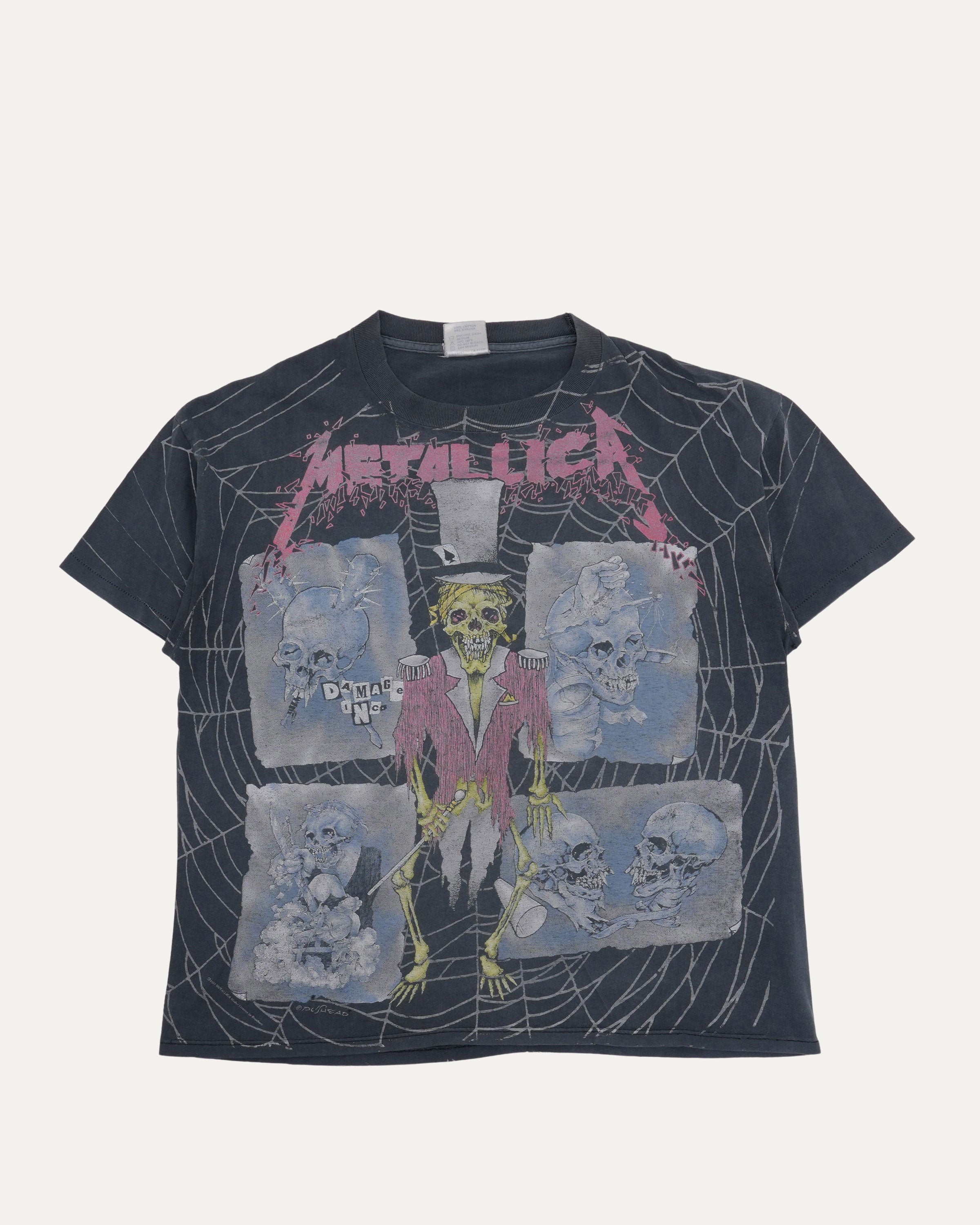 Vintage Metallica Pushead Damage Inc. T-Shirt – Justin Reed