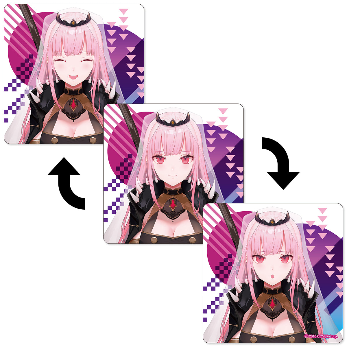 hololive English レンチキュラーコースター 森カリオペ - Tokyo Otaku