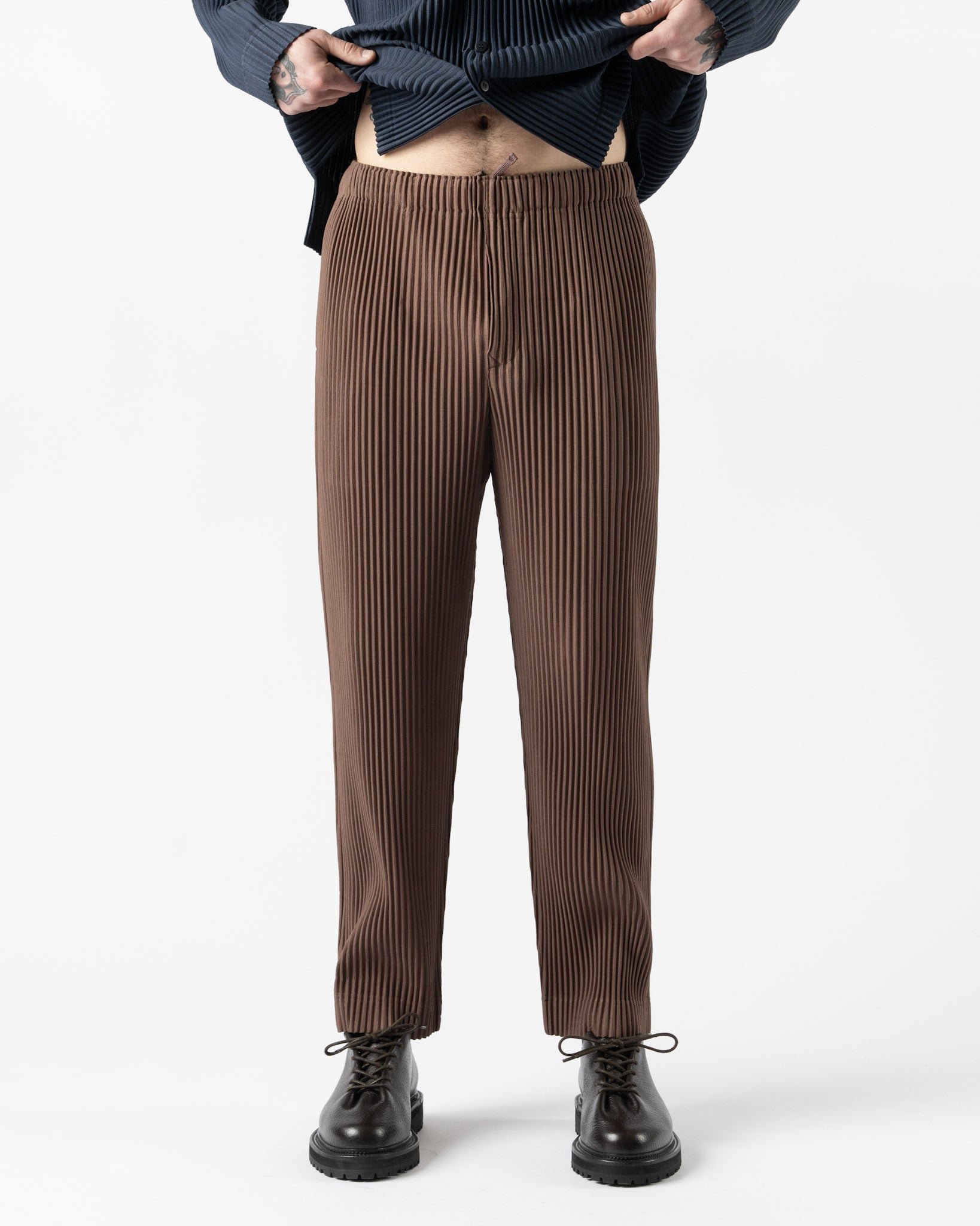 Homme Plissé Issey Miyake MC November Sepia Brown Curated at Jake