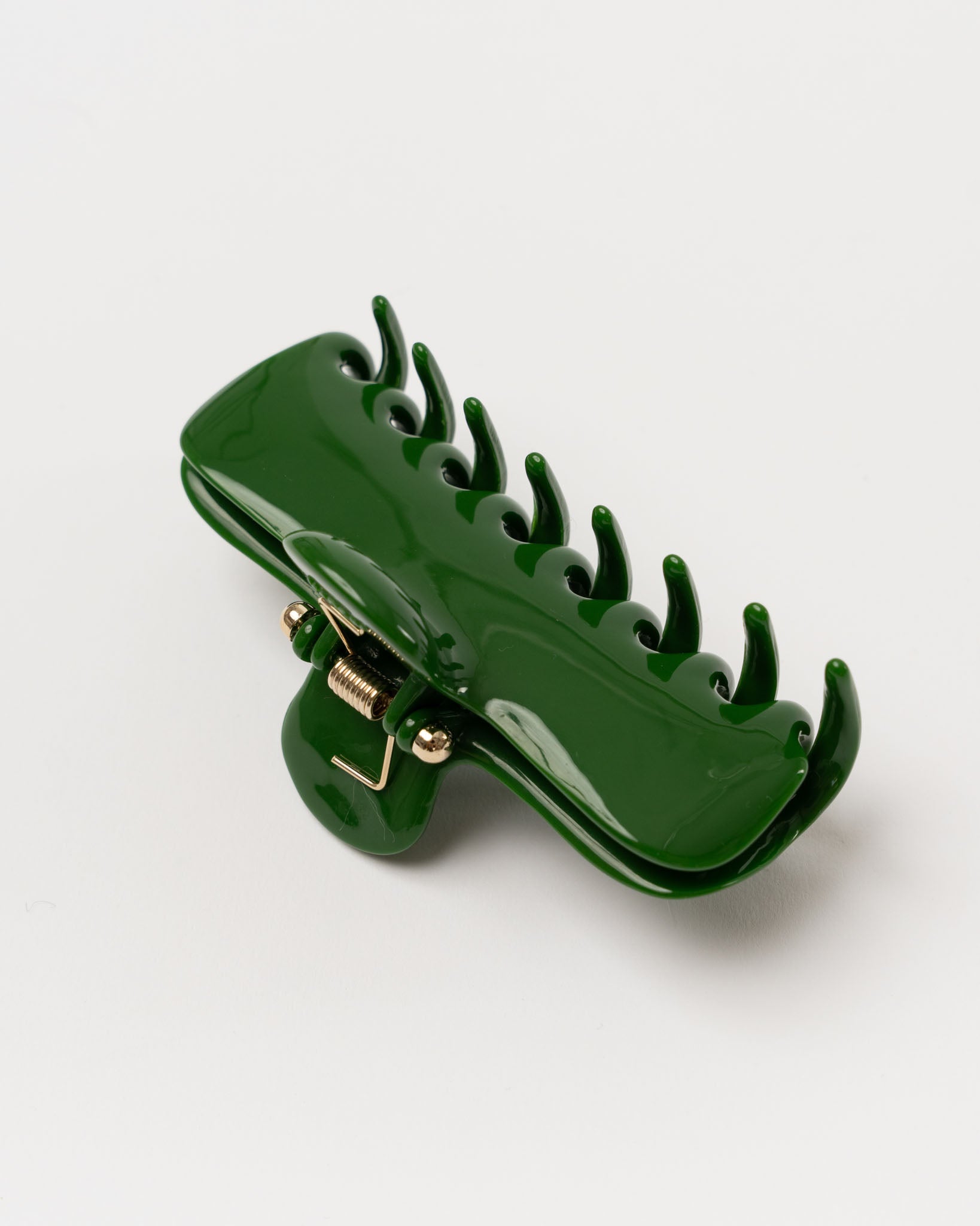 UNDO Hairware No. 4 Claw Clip in Verde Curated at Jake and Jones