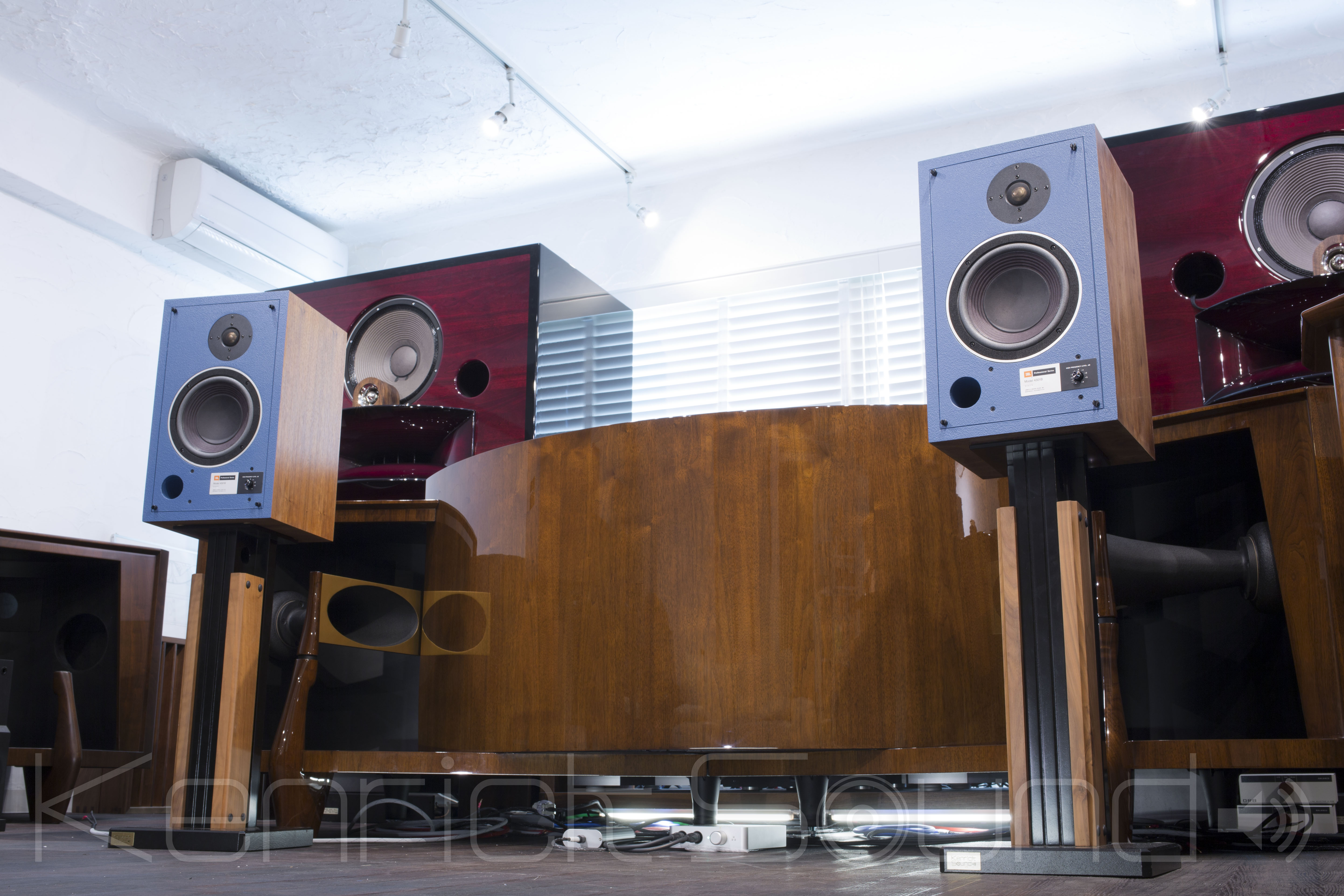 JBL 4301B ベリリウムダイアフラム搭載 トランス式ATT 特別リコーン