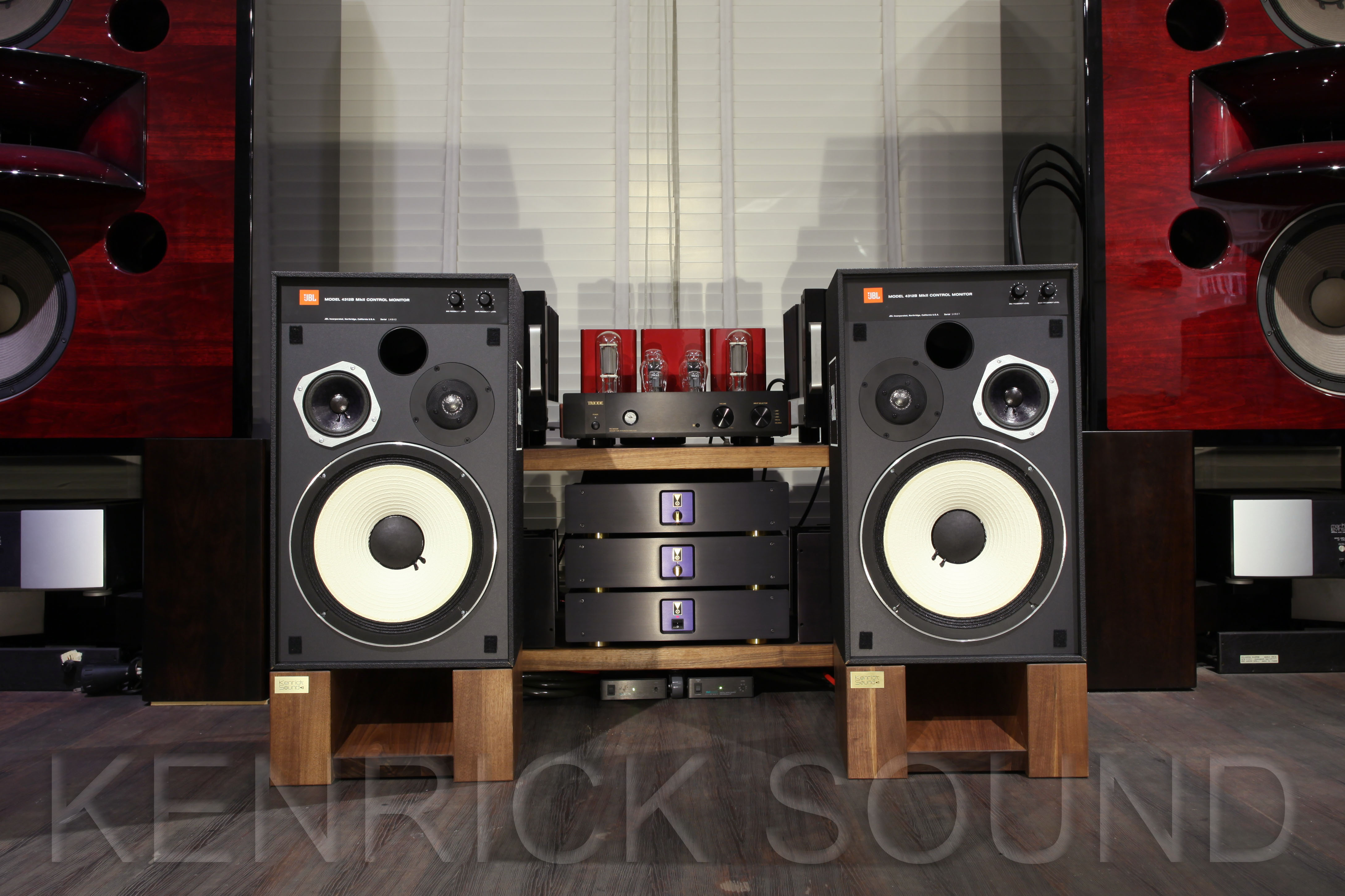 JBL 4312B MK2(MKII) 3wayモニタースピーカー 超美品 - ケンリック