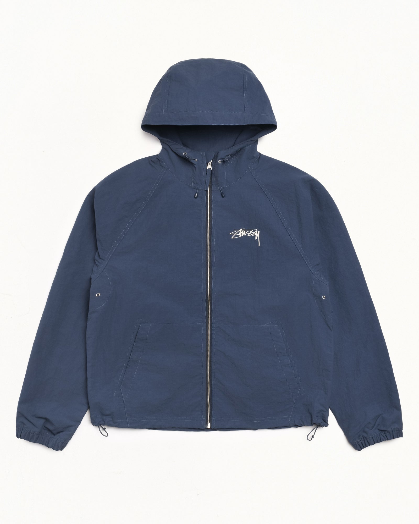 Nylon Beach Shell – Navy | Outerwear | Stüssy Japan