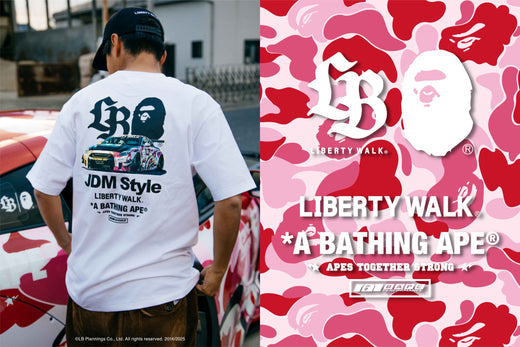 A BATHING APE® x LIBERTY WALK | bape.com