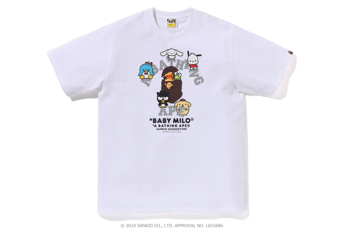 BABY MILO X SANRIO CHARACTERS 】TEE #1 | bape.com