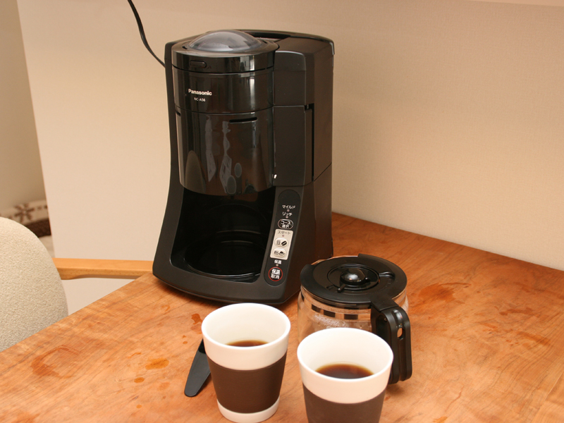 家電製品ミニレビュー】豆挽きからドリップまで全自動で楽しめる