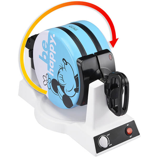 ディズニー ミッキー & ミニー ダブルフリップ ワッフルメーカー 6枚