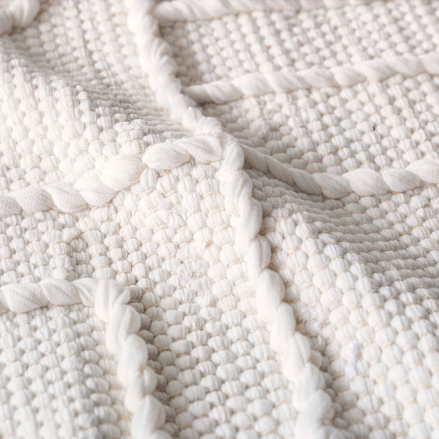 Handmade Textured Soft Rug – KANADEMONO